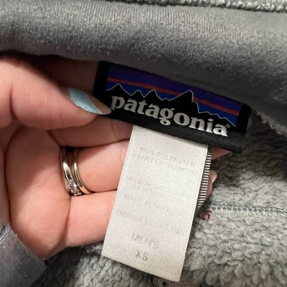 Patagonia Gray Better Sweater 1/4 Zip Fleece Size XS - Picture 6 of 6